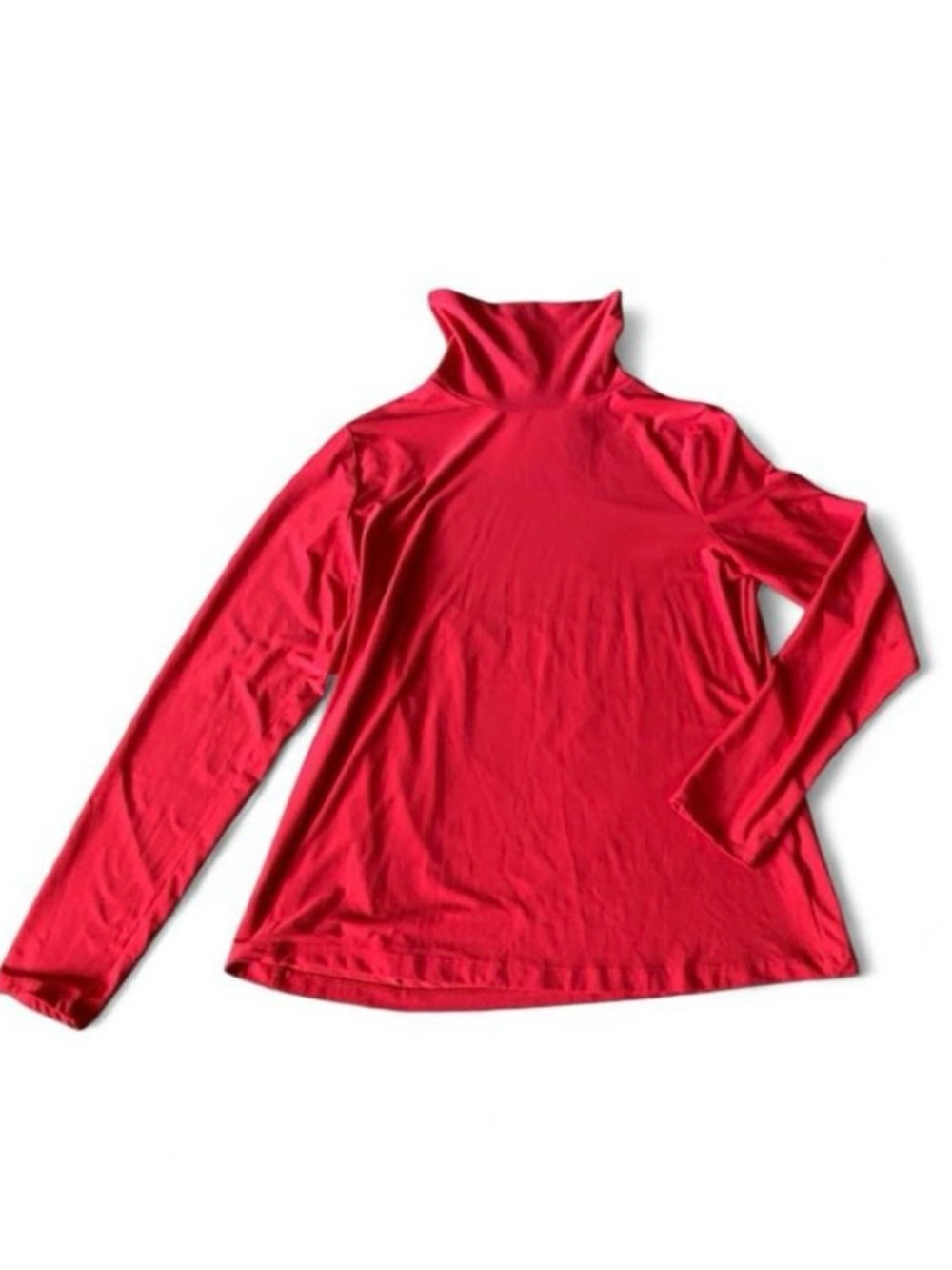 Apt. 9 Red Long Sleeve Turtleneck